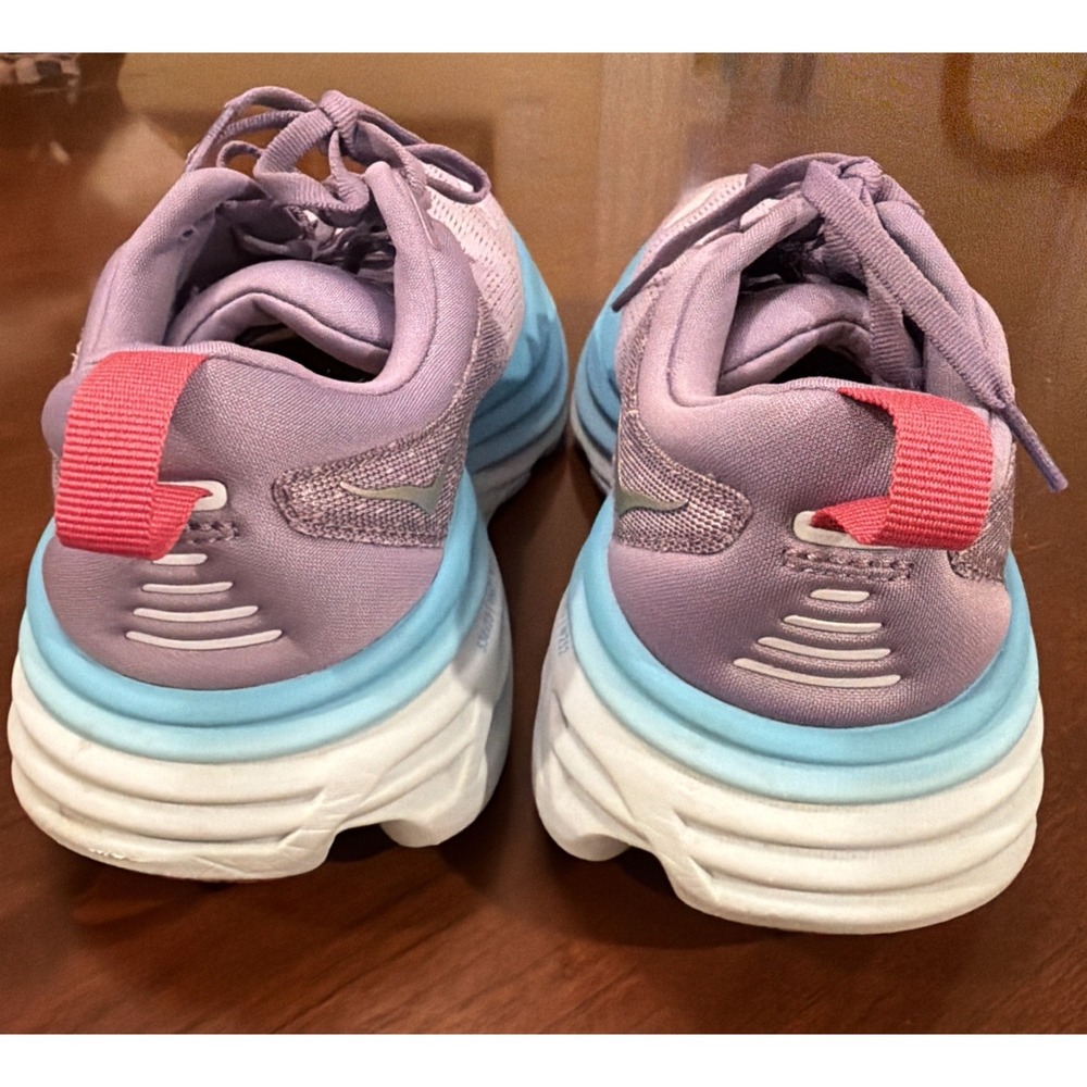 Hoka Bondi 8 Running Shoe Women US 6.5 B - Picture 4 of 7